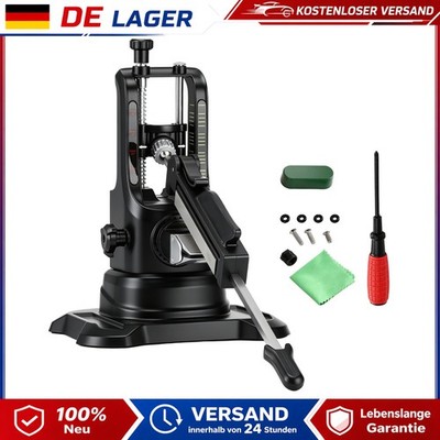 Precision Adjust Knife Sharpener Diamant Messerschärfer Schwarz Manueller