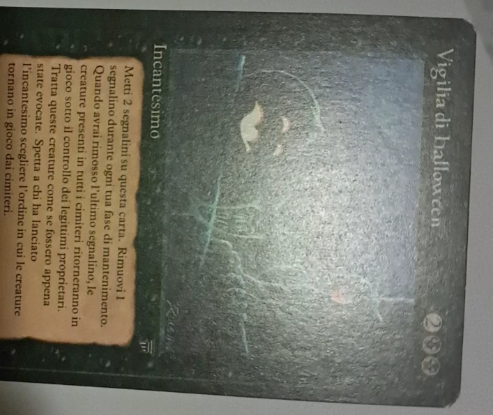 All Hallow's Eve EX Italian Legends MTG Magic the Gathering - Image 3 of 4