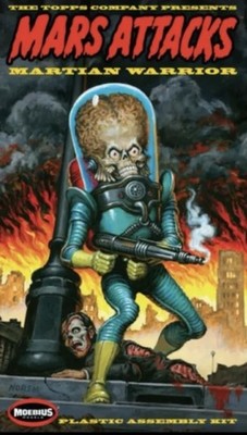 Moebius MMK936 ''Mars Attacks Martian'' 1/8 Scale Model Kit MISB Limited Stock!