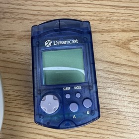 Sega Dreamcast HKT-3020 Console Bundle w/OEM Controller & Memory Cables Works