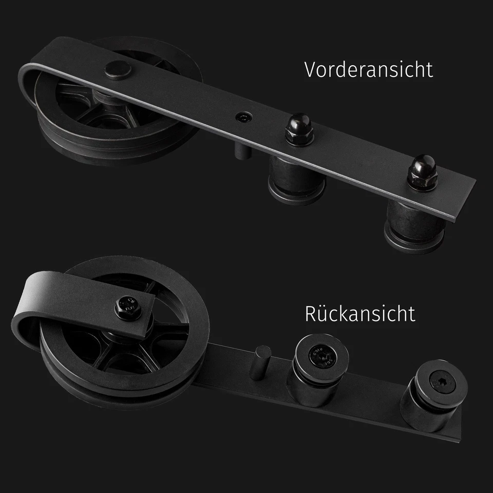 Glasschiebetür komplettset Zimmertür Schiebetür V4000 black S976 8mm ESG NEU!! - Bild 2 von 2