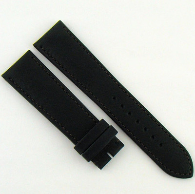 Authentic Glashutte Original 21mm x 18mm Black Leather Watch Strap Band OEM