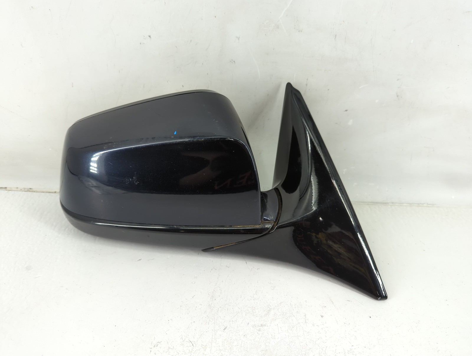 2012-2015 Bmw 650i Passenger Right Side View Power Door Mirror Dark Blue AFC7J