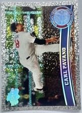 Topps 2011 Topps Diamond Carl Pavano Minnesota Twins MLB Baseball Card sparkle 