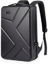 Hard Shell Laptop Backpack for Men, 15.6 Inch Anti-Theft Waterproof Bag With