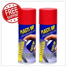 Plasti Dip Mulit-Purpose Rubber Coating Spray RED 11oz Aerosol-2 PACK