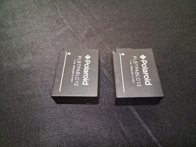 Lot Of Two OEM Polaroid PLBTPABLC12 batteries