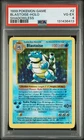 1999 POKEMON GAME SHADOWLESS #2 BLASTOISE-HOLO PSA 4
