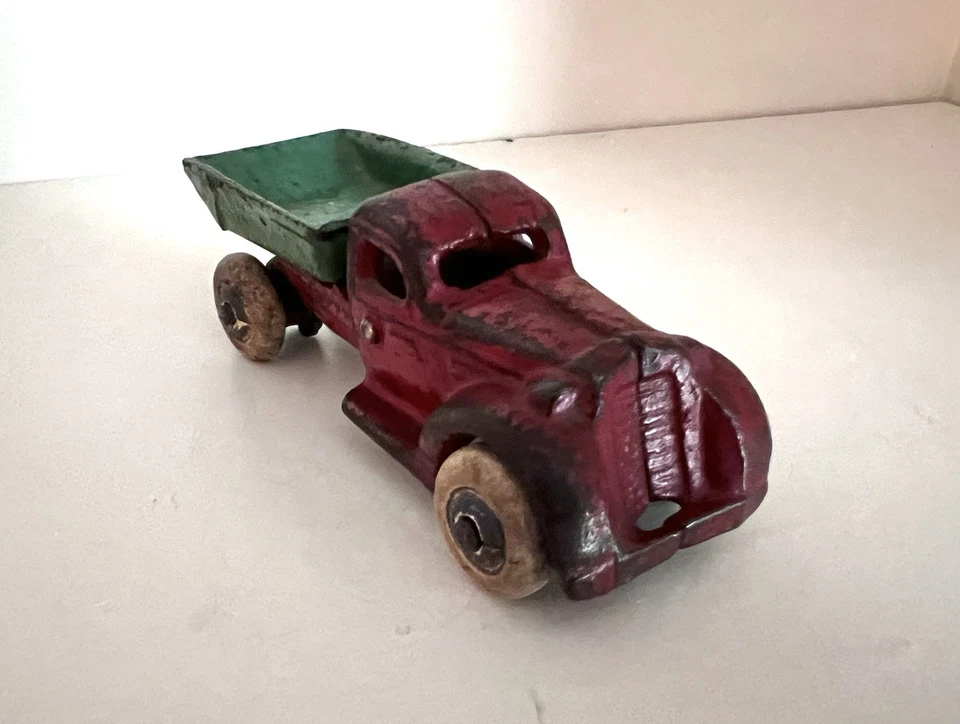 Camión de volteo Arcade 1930 de hierro fundido - 4 pulgadas - buen original - camión de juguete vintage Foto 4 de 4