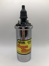 Chrome Accel Super Stock Canister Ignition Coil 8140c 12v