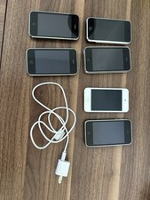 Lot of 5 Vintage iPhones  1 iPod Touch - Original 1st Gen, 3G/3GS