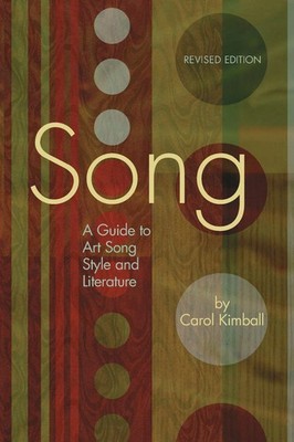 Song A Guide to Art Song Style and Literature Carol Kimball Taschenbuch Buch