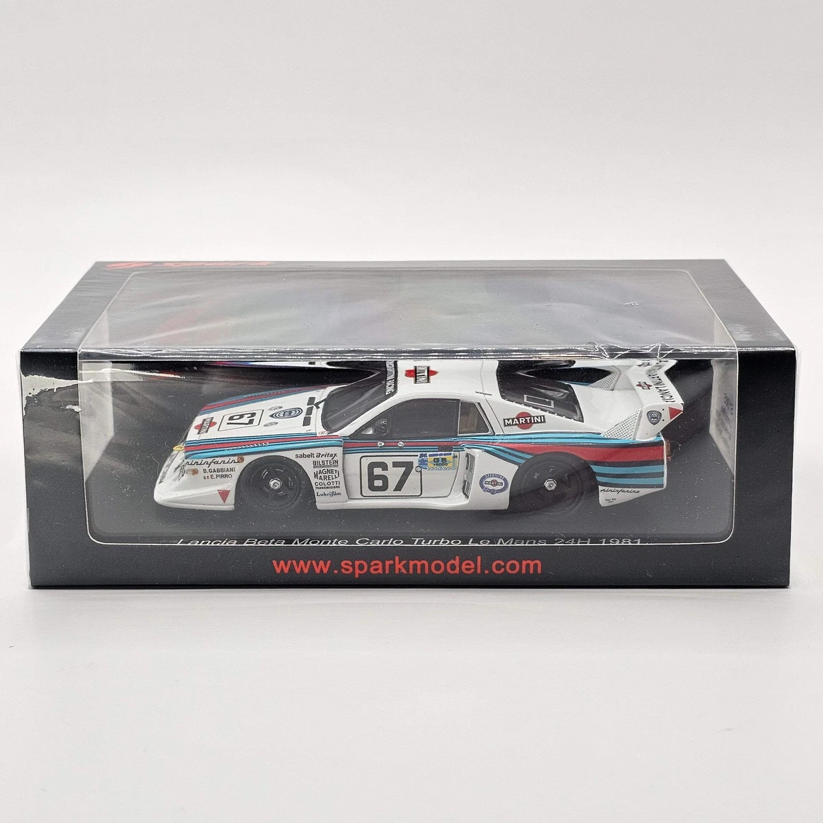 SPARK-MODEL S0657 Escala 1/43 | LANCIA LC2 N 5 7th LE MANS 1985 WHITE