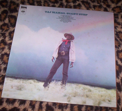 TAJ MAHAL ~ GIANT STEPS. 1971 US RE vinyl DBL LP. Blues, Folk. EX/EX.
