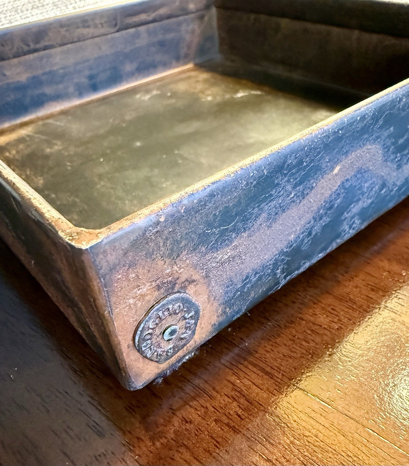 Jan Barboglio Handcrafted Carlotta Caja Crown/Cross Box Crucifix Iron