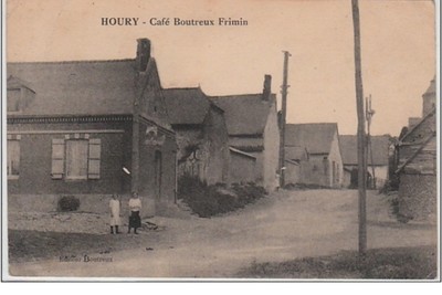 HOURY: le café Boutreux Frimin - guter Zustand (leichte Falten)