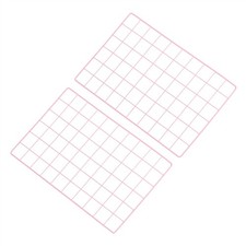 Wire Grid Panel 12 "x20 " 2 Pack, Decorative Photo Wall Grid Pink