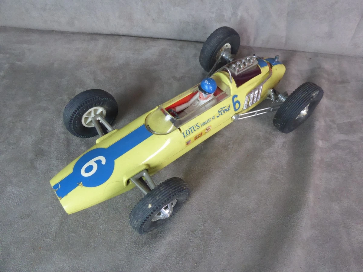 Ancienne Voiture En Tôle 25 Cm - Jouet à Friction - États-Unis (Occasion)