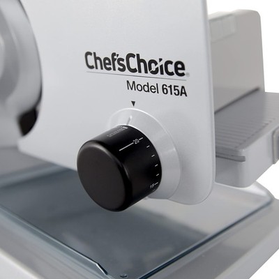 Chef'sChoice 615A Electric Meat Slicer, Precision Thickness