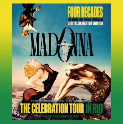 MADONNA (2CD+DVD) The Celebration Tour In Rio -Digital Remaster
