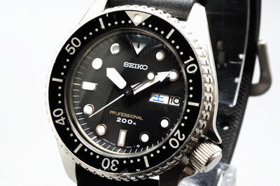 KANJI [Near MINT] SEIKO 7C43-6010 Professional Diver 200m 37mm Men Quartz Watch