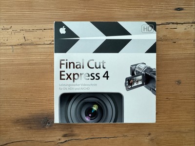 Final Cut Express 4 Installations-DVD Software MB339D/A