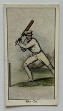 Stephen Mitchell Sporting Prints The Cut Cricket Tobacco Card CC13