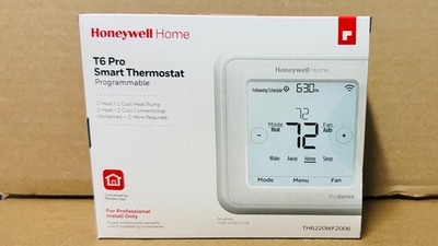 Honeywell TH6220WF2006 T6 Pro Smart WiFi Programmable Thermostat