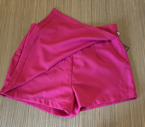Indigo Rising Fushia Hot Pink Faux Wrap Skort Women's XL NWT - Picture 7 of 10