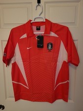 Vintage Nike South Korea 2002 World Cup Original Home Jersey L Soccer Futbol