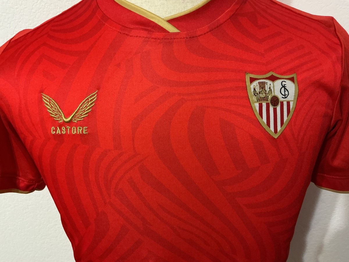 Soccer Jersey Spain Sevilla Castore FC Sergio Ramos, Men Small | eBay