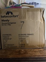 BEBECONFORT Meely 2-In-1 Adjustable Baby High Chair Converts to Baby Chair