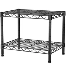 SINGAYE 2 Small Wire Shelves Kitchen Pantry Close Home Organizers and Storage...