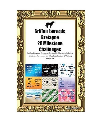 Griffon Fauve de Bretagne [Fawn Brittany Griffon] 20 Milestone Challenges Griffo