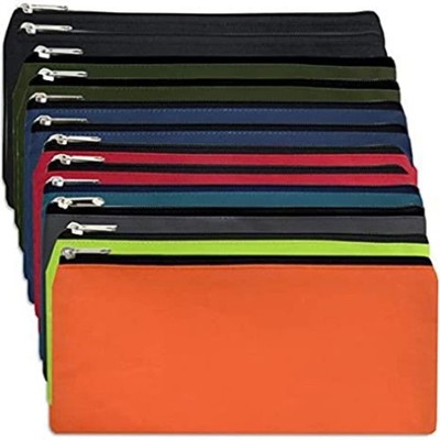 24 Pack Pencil Cases Bulk Bundle, Bulk Pencil Case Bags with Zipper for Kids,...