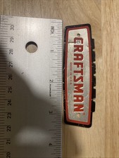 Vintage Craftsman Emblem Badge From Craftsman Tool Box Sawtooth