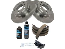 Rear Brake Pad Rotor Shoe Drum Kit 28HMHN17 for 318i 328i 318is 323i 325i 325is