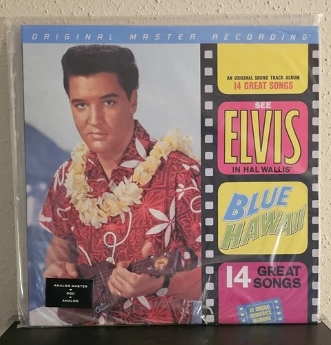 Elvis Presley - Blue Hawaii Soundtrack Sealed Limited #136 180G 45rpm 2LP MFSL
