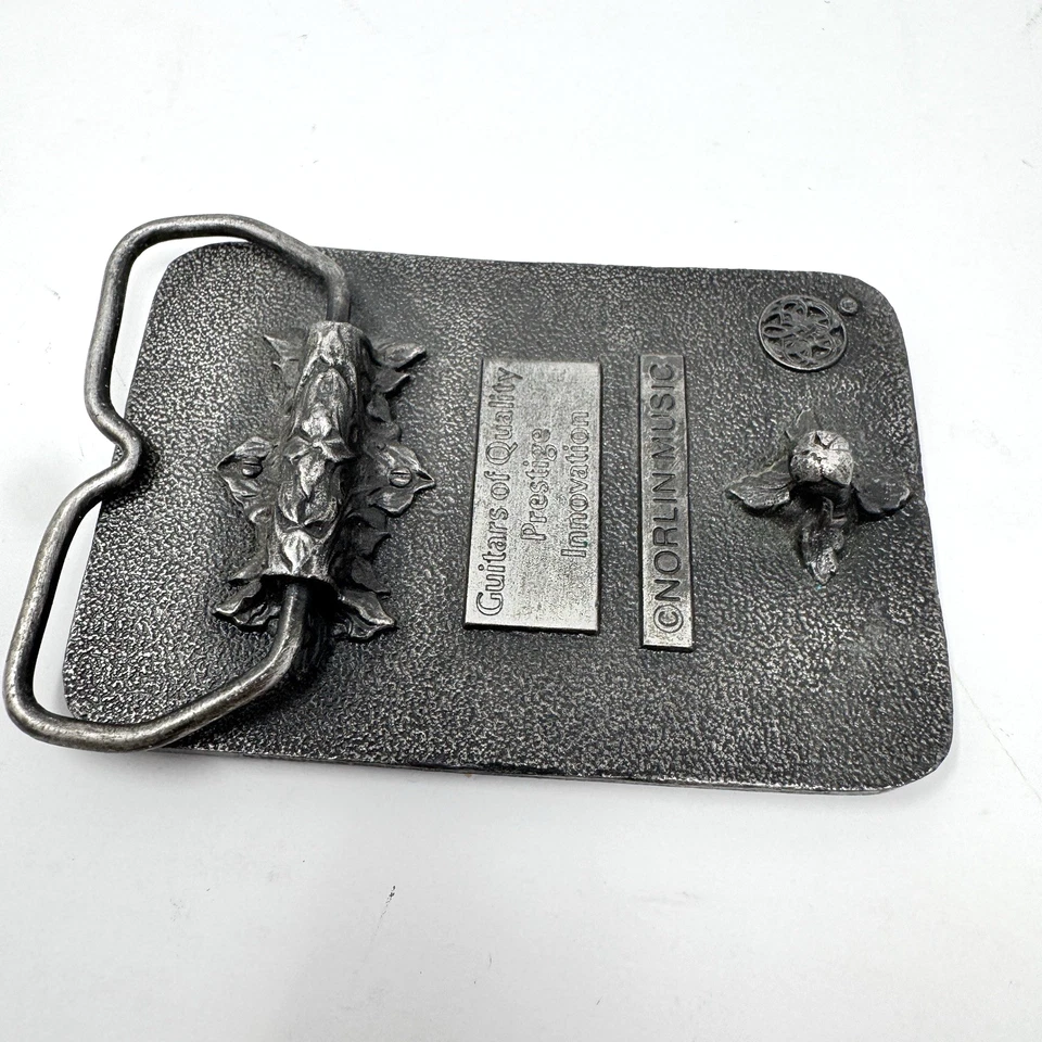 Guitarrista Gibson Les Paul Hebilla de Cinturón Genuino Norlin Music 3" De Colección Foto 2 de 4