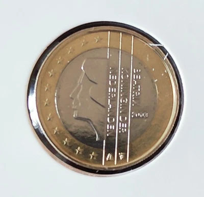 1 EURO Bankfrisch- Münze Niederlande 2003 *Beatrix Koningin d. Nederlanden* unc. - Bild 1 von 2
