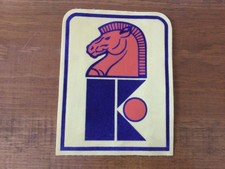 Jersey Knights WHA large crest, rare, vintage, 1973-74 season