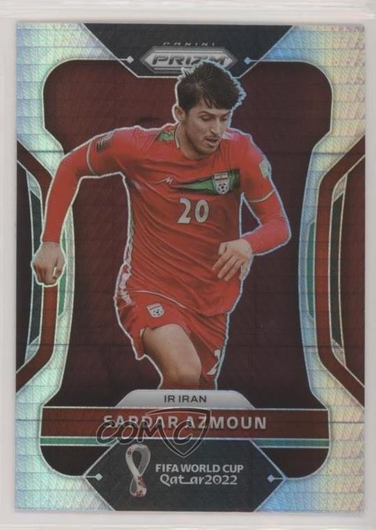 2022 Panini Prizm World Cup Qatar Hyper Prizm Sardar Azmoun #125 0oq2