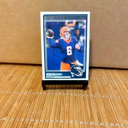 Kyle McCord 2025 Score Football RC Rookie #73 Philadelphia Eagles