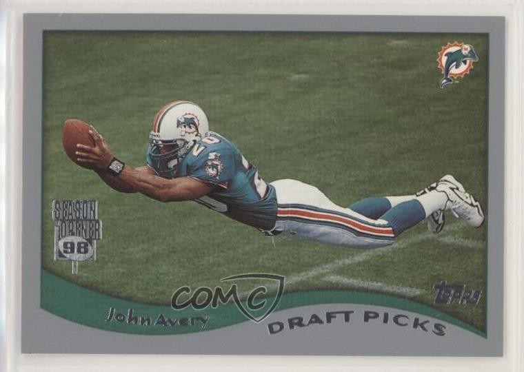 1998 Topps Season Opener Draft Picks John Avery #8 Rookie RC 00r3