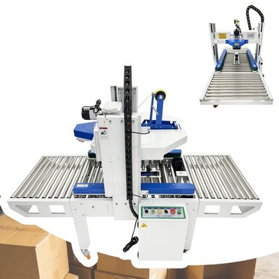 110V 5050 Double-Flap Fully Auto Self-Adaptive Servo Induction Carton Sealer