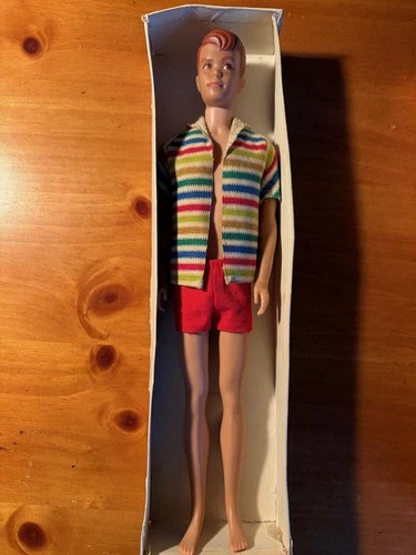 Vintage Original 1960 Mattel Allan Doll Ken's Buddy Nice Condition