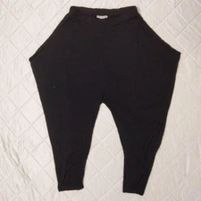 ISSEY MIYAKE Black Sarouel Pants Size 2 Women's