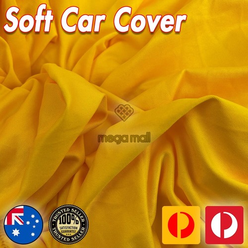 Spandex Car Cover for Holden Commodore UTE SS V SV6 HSV Maloo SV5000 YELLOW - Picture 4 of 12