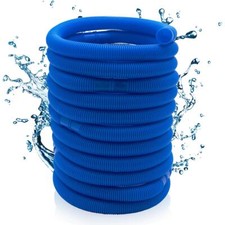 Poolschlauch 32mm Schwimmbadschlauch blau 6 Meter Saugschlauch Teich Pool