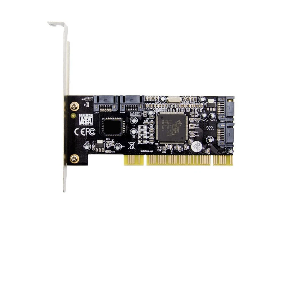 PCI To SATA Controller Adapter Card Converter 1.5Gb/s Data Rate FOR RAID 0/1/5 - Image 3 of 4